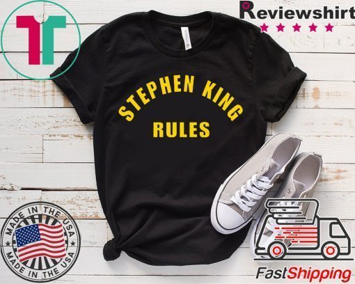 Stephen King rules Gift T-Shirts