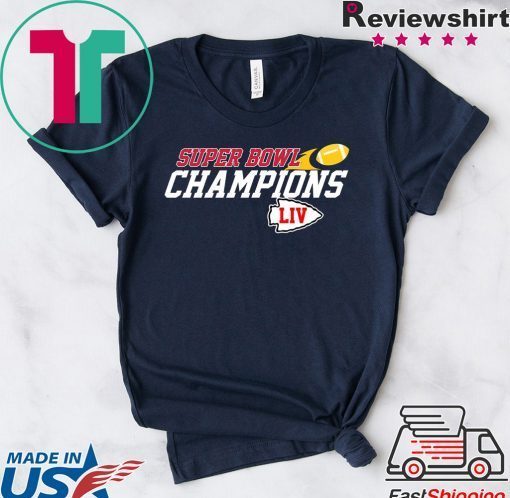 Super Bowl Champions Chief Tee Shirts