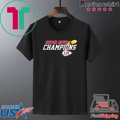 Super Bowl Champions Chief Tee Shirts