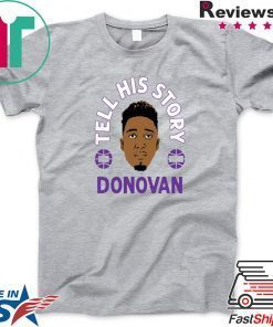 TELL HIS STORY - DONOVAN MITCHELL - UTAH JAZZ GIFT T-SHIRT