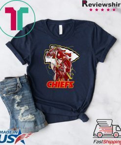 The Flash Kansas City Chiefs Gift T-Shirt