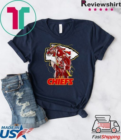 The Flash Kansas City Chiefs Gift T-Shirt