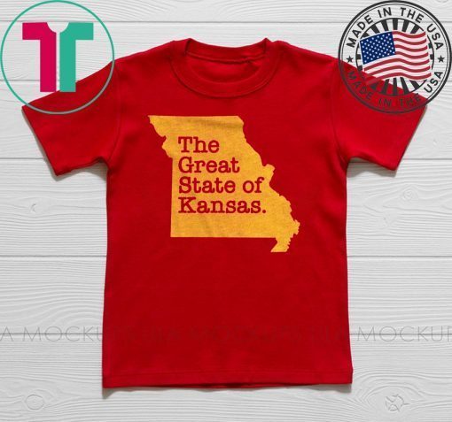 The Great State Of Kansas City Chiefs Champions Limited T-Shirts