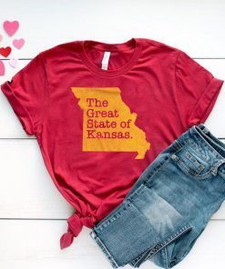 The Great State Of Kansas City Chiefs championship Gift T-Shirt