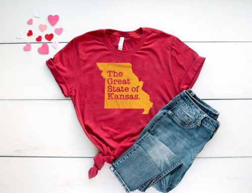 The Great State Of Kansas City Chiefs championship Gift T-Shirt