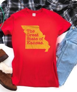 The Great State Of Kansas City Chiefs original T-Shirts