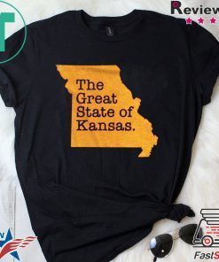 The Great State Of Kansas City Chiefs super bowl Gift T-Shirts