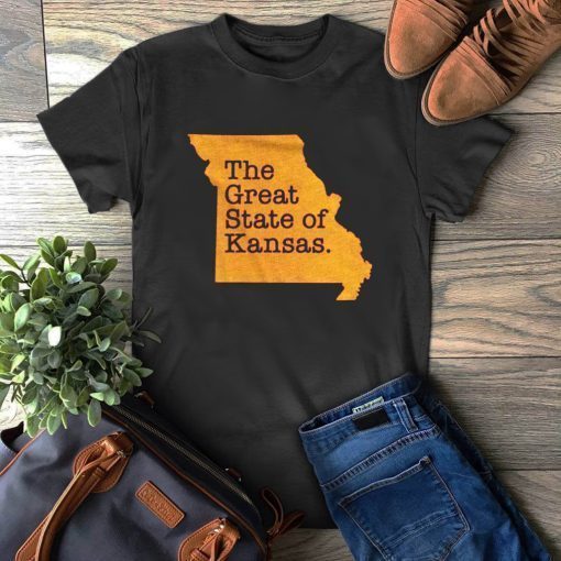 The Great State Of Kansas City Champions Gift T-Shirts