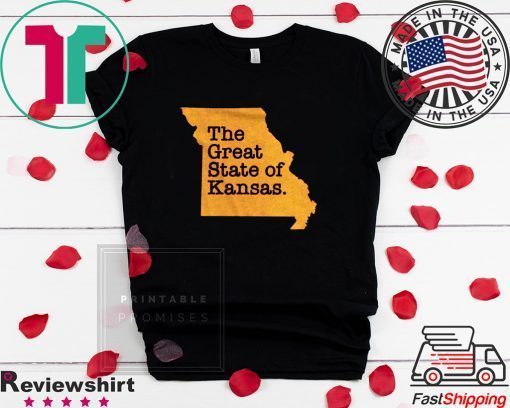 The Great State Of Kansas Official Tee Shirts