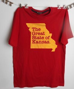 The Great State Of Kansas Official Tee Shirts