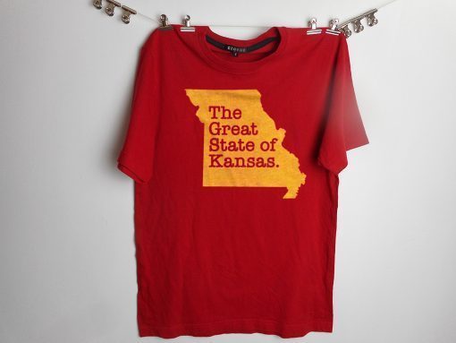 The Great State Of Kansas Official Tee Shirts