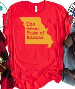 The Great State Of Kansas Cood WomensWave T-Shirt