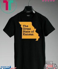 The Great State Of Kansas Cood WomensWave T-Shirt