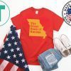 The Great State Of Kansas football Gift T-Shirts