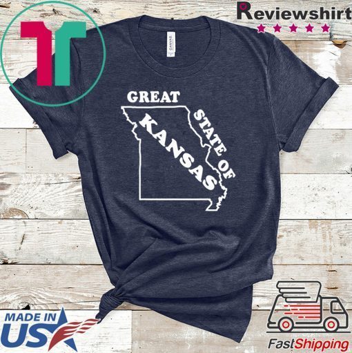 The Great State of Kansas Missouri Gift T-Shirts