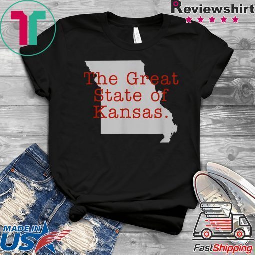 The Great State of Kansas Funny Donald Trump Missouri City Tee Shirt