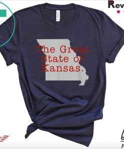 The Great State of Kansas Funny Donald Trump Missouri City Tee Shirt