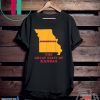 The Great State of Kansas Missouri Funny Marker Correction Gift T-Shirts