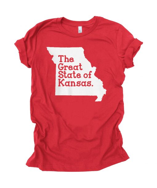 The Great State of Kansas Gift T-Shirt