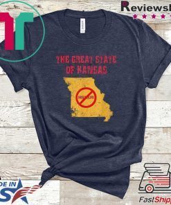 The Great state of Kansas city chiefs Gift T-Shirt