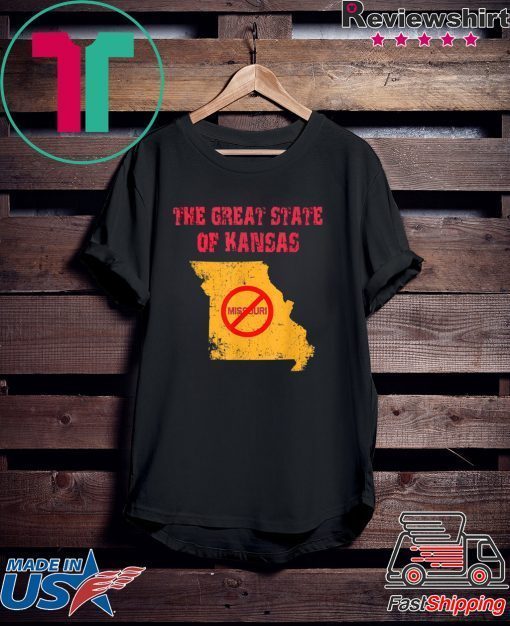 The Great state of Kansas city chiefs Gift T-Shirt