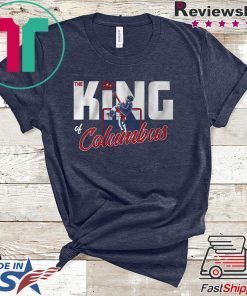 The King of Columbus Columbus Hockey Gift T-Shirts