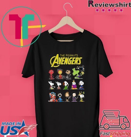 The Peanuts Avengers Characters 2020 Gift T-Shirt