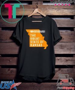 The great State of Kansas Missouri State Gift T-Shirts