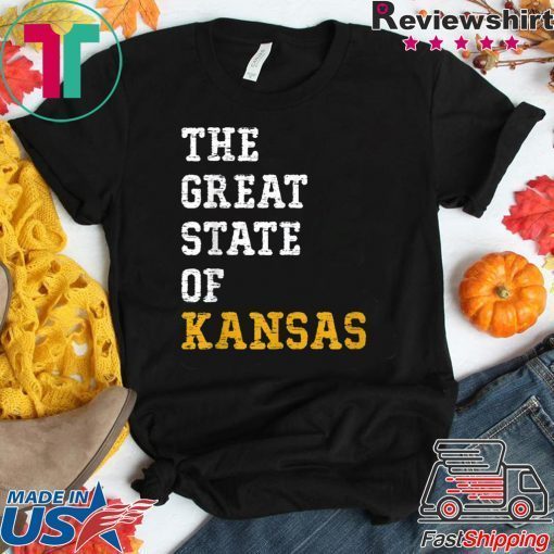 The great state of Kansas Funny Gift T-Shirts