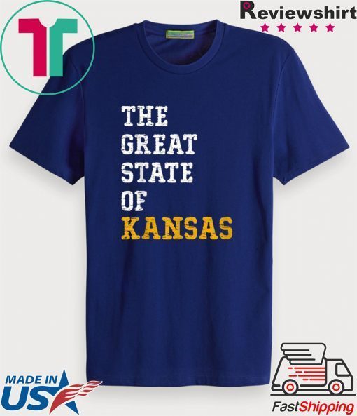 The great state of Kansas Funny Gift T-Shirts