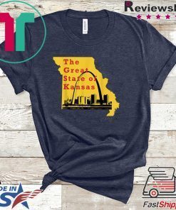 The great state of Kansas Trump Official T-Shirts