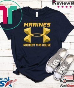 Under Armour Marines Protect This House Gift T-Shirts