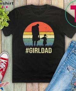 Vintage Kobe Bryant And Gianna Bryant Girl Dad Gift T-Shirt