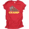 WALRUS CHAMPS - ANDY REID T-SHIRT Kansas City Chiefs Super Bowl LIV Champions Gift T-Shirts