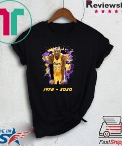 rip kobe bryant 1978-2020 Official T-Shirts