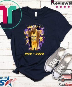 rip kobe bryant 1978-2020 Official T-Shirts