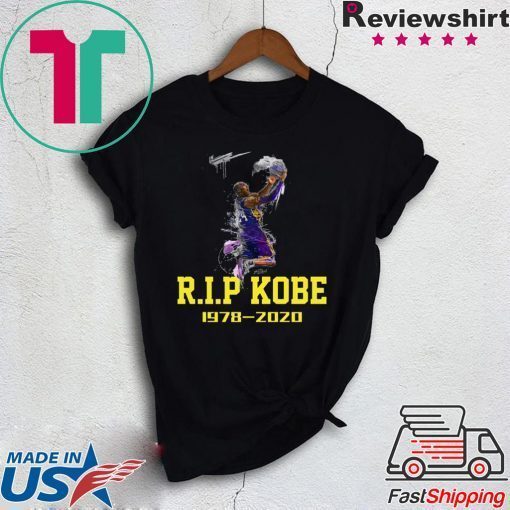 rip mamba Kobe Bryant 1978-2020 Official T-Shirt