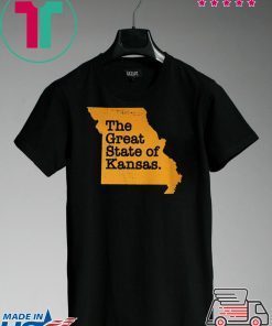 the great state of kansas Kansas city LIV Gift T-Shirts