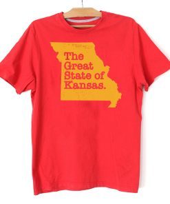 the great state of kansas Kansas city football Gift T-Shirt