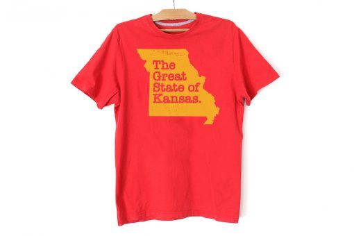 the great state of kansas Kansas city football Gift T-Shirt