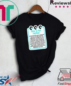 this is for rachel shirts tik tok Tee Shirts