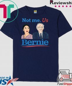 AOC for Bernie Alexandria Ocasio-Cortez Democratic Rally Gift T-Shirts