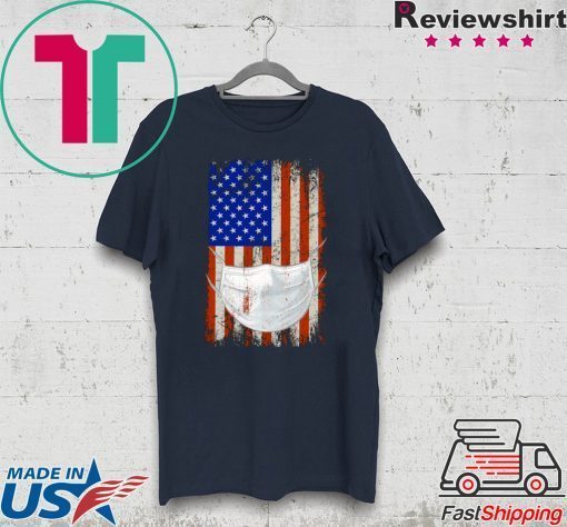 American flag Quarantined Gift T-Shirts