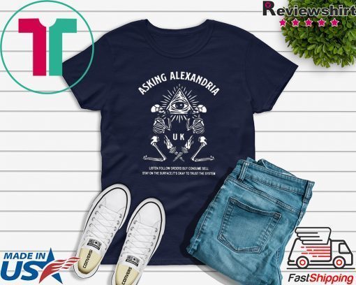 Asking Alexandria Trust The System Gift T-Shirt