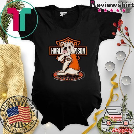 Australian Bulldog Motor Harley Davidson Gift T-Shirt