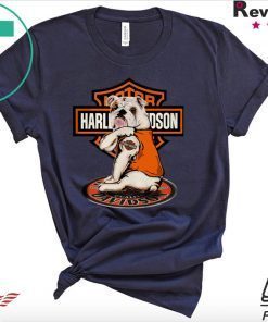 Australian Bulldog Motor Harley Davidson Gift T-Shirt