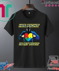 Autism Awareness Support Jigsaw Puzzle Fight Gift T-Shirt