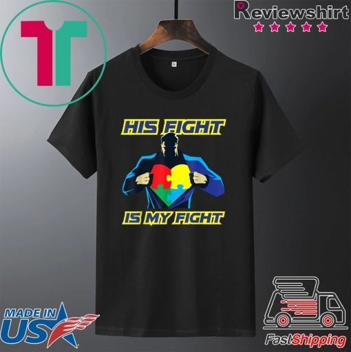 Autism Awareness Support Jigsaw Puzzle Fight Gift T-Shirt