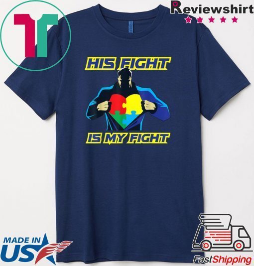 Autism Awareness Support Jigsaw Puzzle Fight Gift T-Shirt