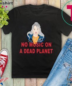 Billie Eilish No Music On A Dead Planet Baseball Gift T-Shirt